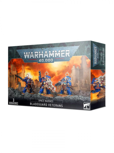 W40k: Space Marines - Bladeguard Veterans (3 figurki)