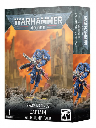 W40k: Space Marines - Captain with Jump Pack (1 figurka)