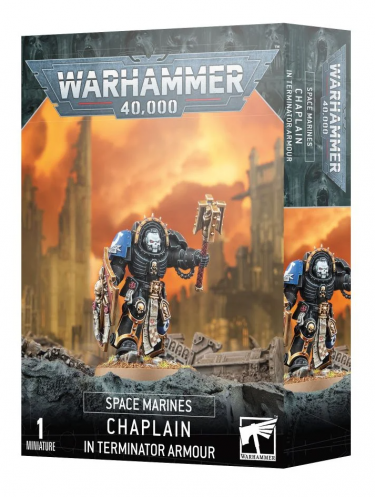 W40k: Space Marines - Chaplain in Terminator Armour (1 figurka)