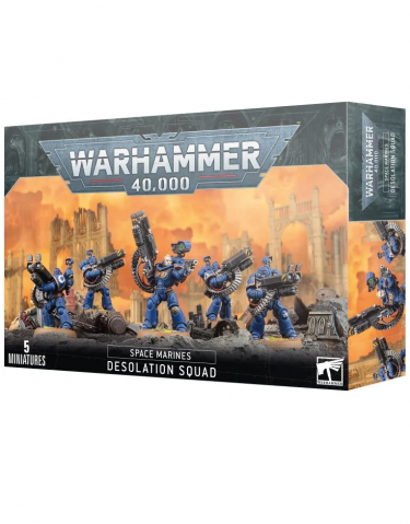 W40k: Space Marines - Desolation Squad (5 figurek)