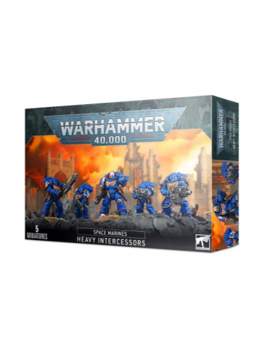 W40k: Space Marines Heavy Intercessors (5 figurek)