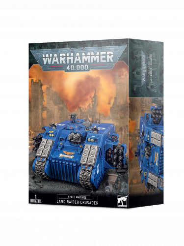 W40k: Space Marines - Land Raider Crusader (1 figurka)