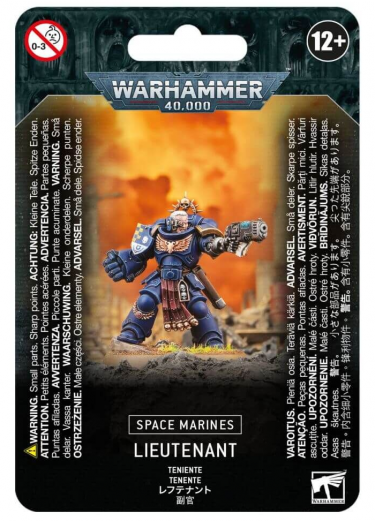 W40k: Space Marines - Lieutenant (1 figurka)