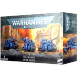 W40k: Space Marines Outriders (3 figurky)