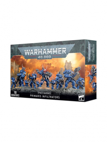 W40k: Space Marines Primaris Infiltrators (10 figurek)