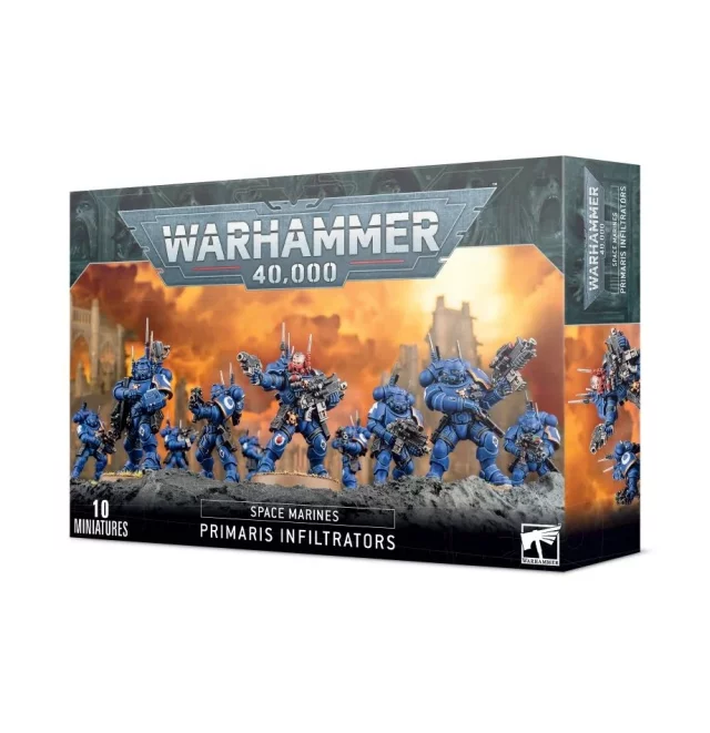 W40k: Space Marines Primaris Infiltrators (10 figurek)