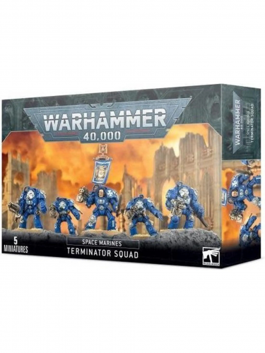 W40k: Space Marines - Terminator Assault Squad (5 figurek)