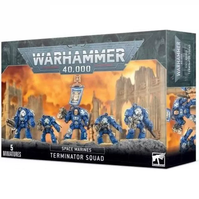 W40k: Space Marines - Terminator Assault Squad (5 figurek)