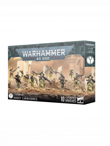 W40k: Tau Empire - Kroot Carnivores (10 figurek)