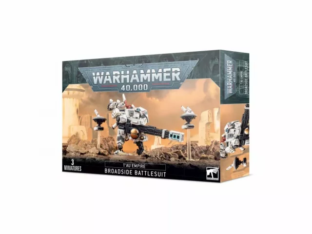 W40k: Tau Empire XV88 Broadside Battlesuit (3 figurky)