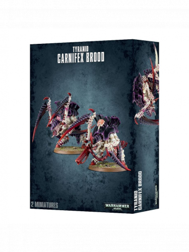 W40k: Tyranid - Old One Eye's Carnifex Brood (2 figurki)
