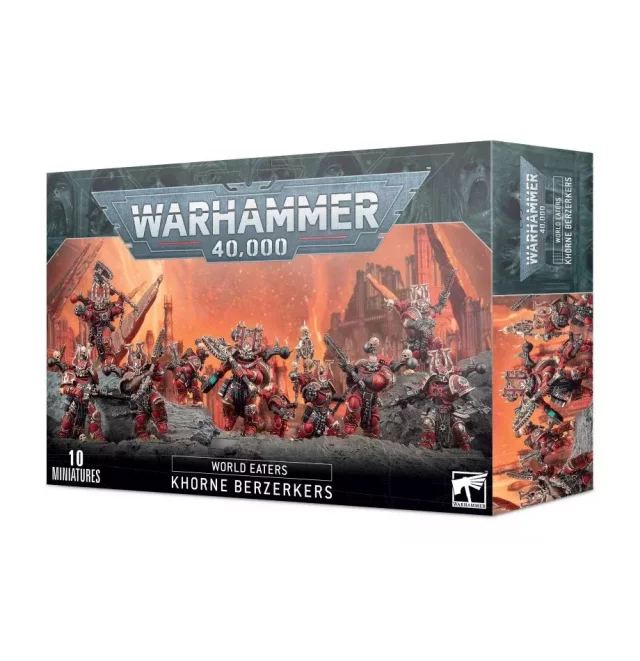 W40k: World Eaters - Khorne Berzerkers (10 figurek)