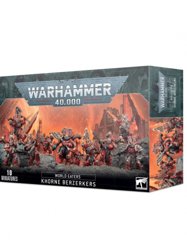 W40k: World Eaters - Khorne Berzerkers (10 figurek)