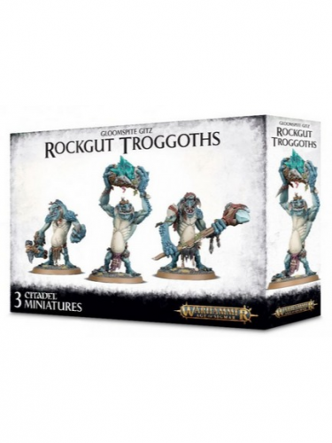 W-AOS: Gloomspite Gitz Rockgut Troggoths (3 figurki)