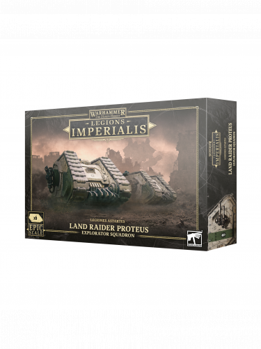 Warhammer: Horus Heresy - Legions Imperialis - Legiones Astartes Land Raider Proteus (6 figurek)