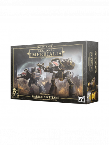 Warhammer: Horus Heresy - Legions Imperialis - Titan Legions Warhound Titans with Ursus Claws (2 figurki)