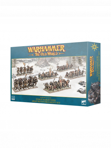 Warhammer The Old World - Warriors of Chaos - Chaos Marauders Army Reinforcement Set (50 figurek)