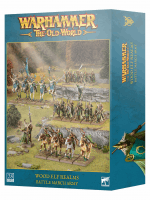 Warhammer The Old World - Wood Elf Realms - Battle March Army (28 figurek)