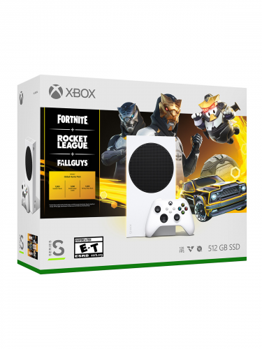 Konsola Xbox Series S 512GB - Holiday Bundle (Fortnite + Rocket League + Fall Guys) (rozpakowane) (XBOX)