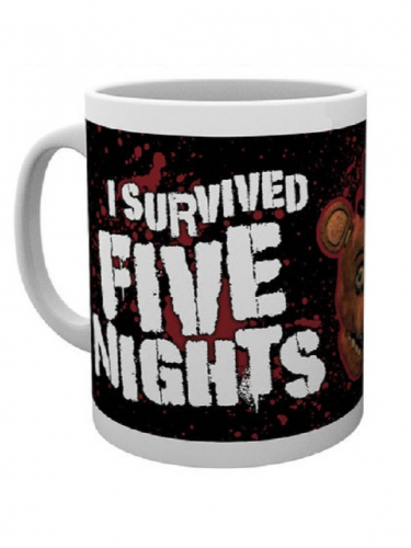 Kubek Five Nights at Freddys - I Survived
