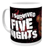 Kubek Five Nights at Freddys - I Survived