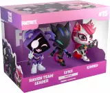 Figurka Fortnite - Raven Team Leader, Lynx and Kimiko (3-pack mini) (Youtooz Mini Fortnite 15) - Figurki do zabawy