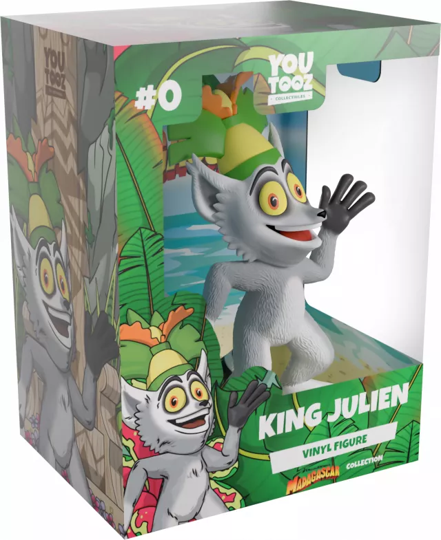 Figurka Madagascar - King Julien (Youtooz Madagascar 0) - Figurki do zabawy