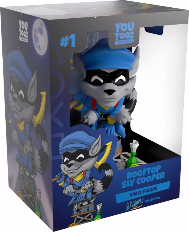 Figurka Sly Cooper - Rooftop Sly Cooper (Youtooz Sly Cooper 1)