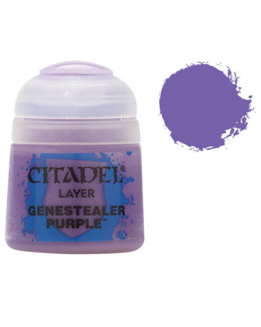 Citadel Layer Paint (Genestealer Purple) - kryjąca farba, fioletowa