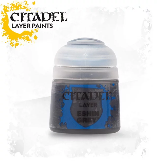 Citadel Layer Paint (Eshin Grey) - krycí barva, šedá