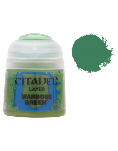 Citadel Layer Paint (Warboss Green) - kryjąca farba zielona