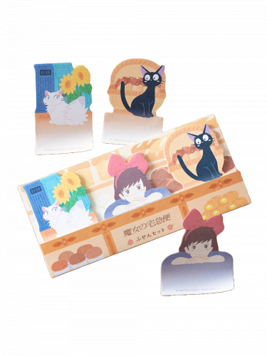 Bloczki samoprzylepne Ghibli - Kiki set (3 szt.) (Kiki's Delivery Service)