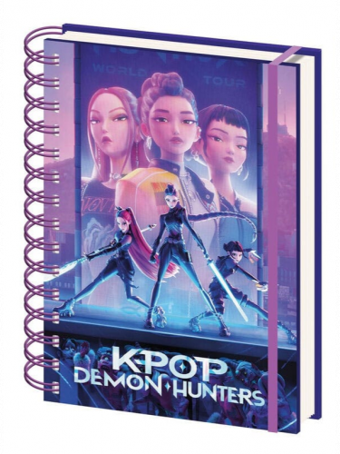 Notatnik KPop Demon Hunters - Huntrix
