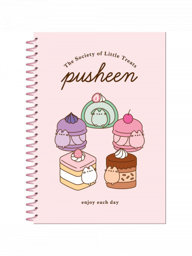 Zeszyt Pusheen – The Society of Little Treats (+ naklejki)