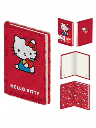 Notatnik Sanrio - Hello Kitty Red Plush