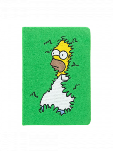 Notatnik The Simpsons - Homer in bush