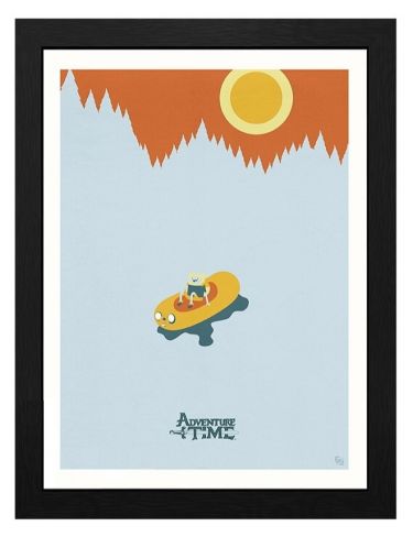 Plakat w ramce Adventure Time - Przygoda