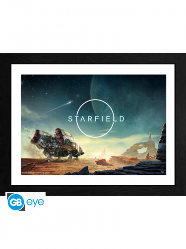 Plakat w ramce Starfield - Landing