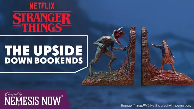 Zarážka na knihy Stranger Things - The Upside Down